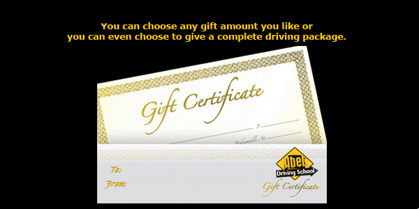 Gift Certificate